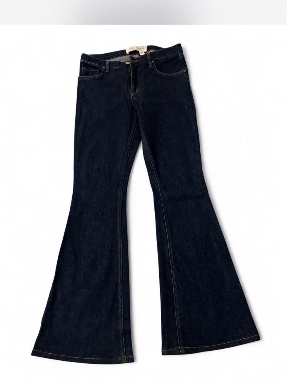 Victoria Beckham Dark Indigo Flare Jeans